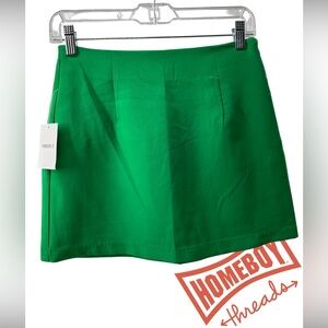 Forever 21 Emerald Green Skirt